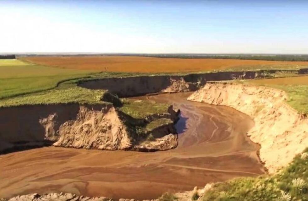 El río de San Luis que apareció de la noche a la mañana