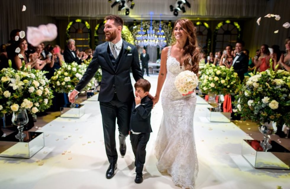 El emotivo recuerdo de Antonela Roccuzzo al cumplirse tres años de la boda con Lionel Messi