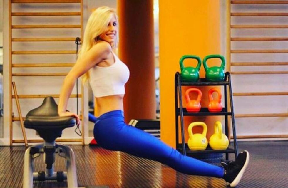 Melina Moriatis, la prima hot de Stefy y Vicky Xipolitakis fanática del fitness