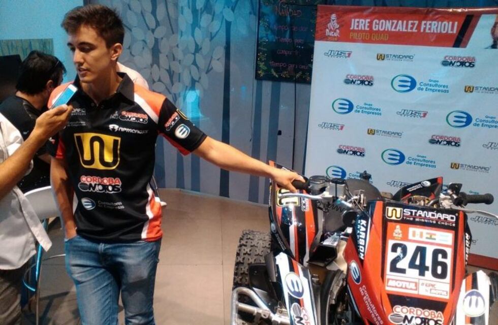 Jeremías, con todo en orden para el Rally Dakar