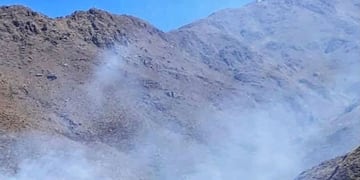 Hasta la tarde de este martes se consumieron mas de 8 hectáreas