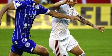 Godoy Cruz finalizó el torneo en el puesto 14 con 43 puntos\u002E