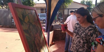 Artistas salteños exponen sus obras en la Municipalidad