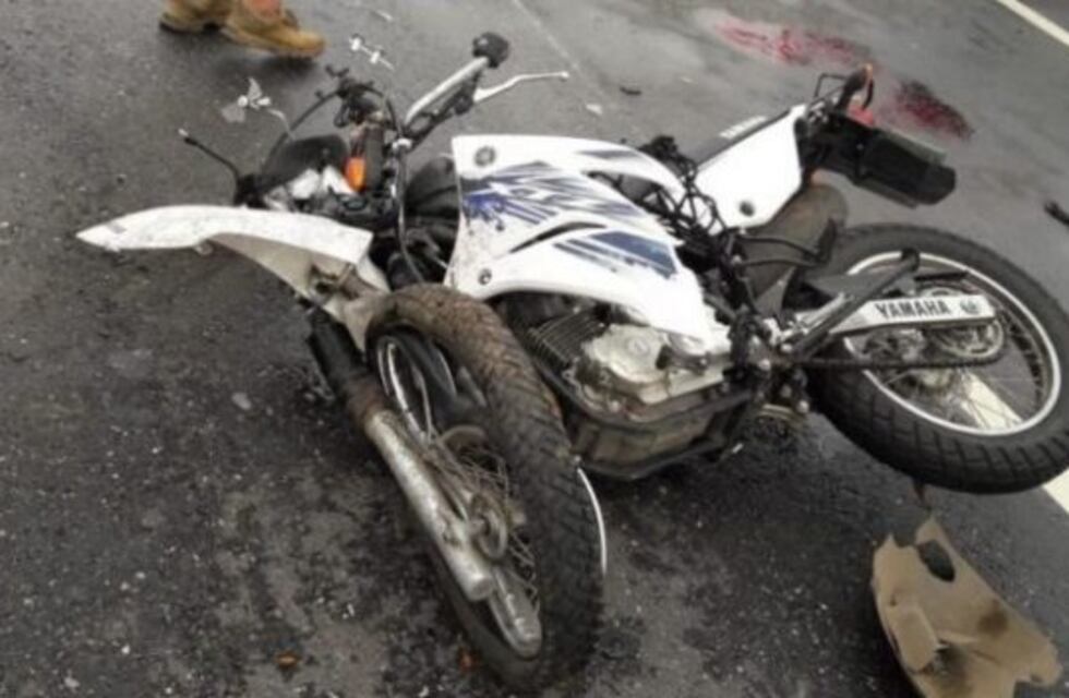 Murió el motociclista que se accidentó en la autopista a Santa Fe