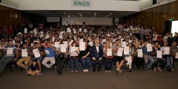 Los 500 beneficiarios del plan \