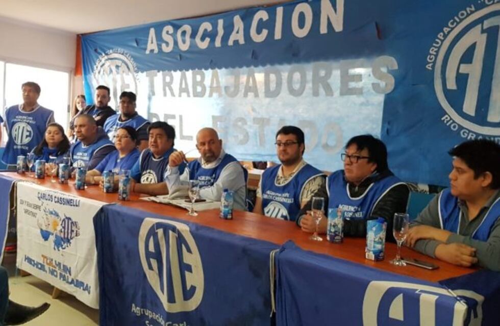 Congreso Provincial extraordinario de ATE TDF, en la localidad de Tolhuin