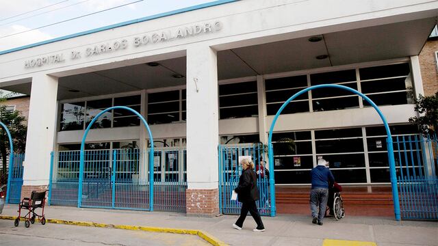 Hospital Bocalandro, donde fue abandonada la víctima.