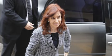 Cristina Kirchner declara por la causa de presunto lavado de dinero\u002E (AFP)