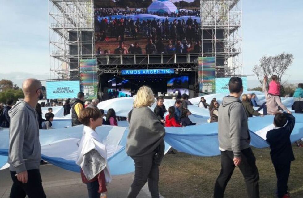 Con fibrón amarillo: el PRO criticó la pantalla gigante del Parque Héroes de Malvinas