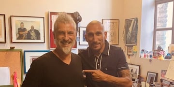 José Palazzo y Pablo Guiñazú, marzo de 2019