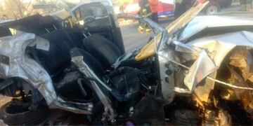 El tremendo accidente ocurrido en Traslasierra se llevó la vida de cuatro personas\u002E (Policía de Córdoba)