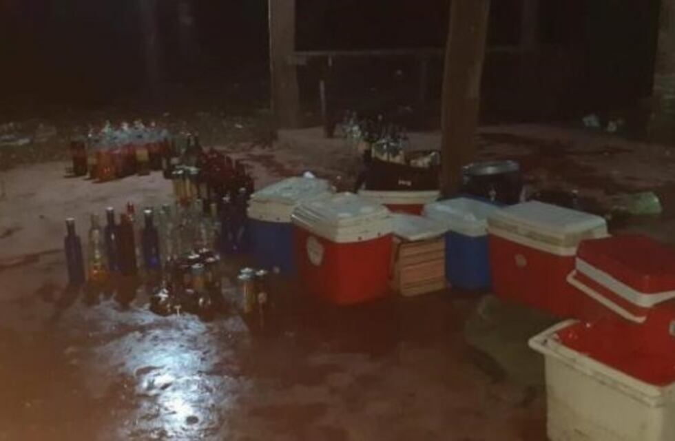 16 demorados a causa de una gran fiesta en El Soberbio