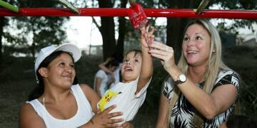 Villa Los Pasteleros tiene su canchita