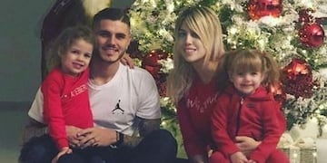 Wanda Nara video navidad