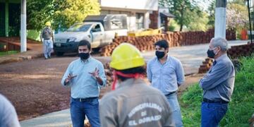 Martínez dialogó con los trabajadores\u002E