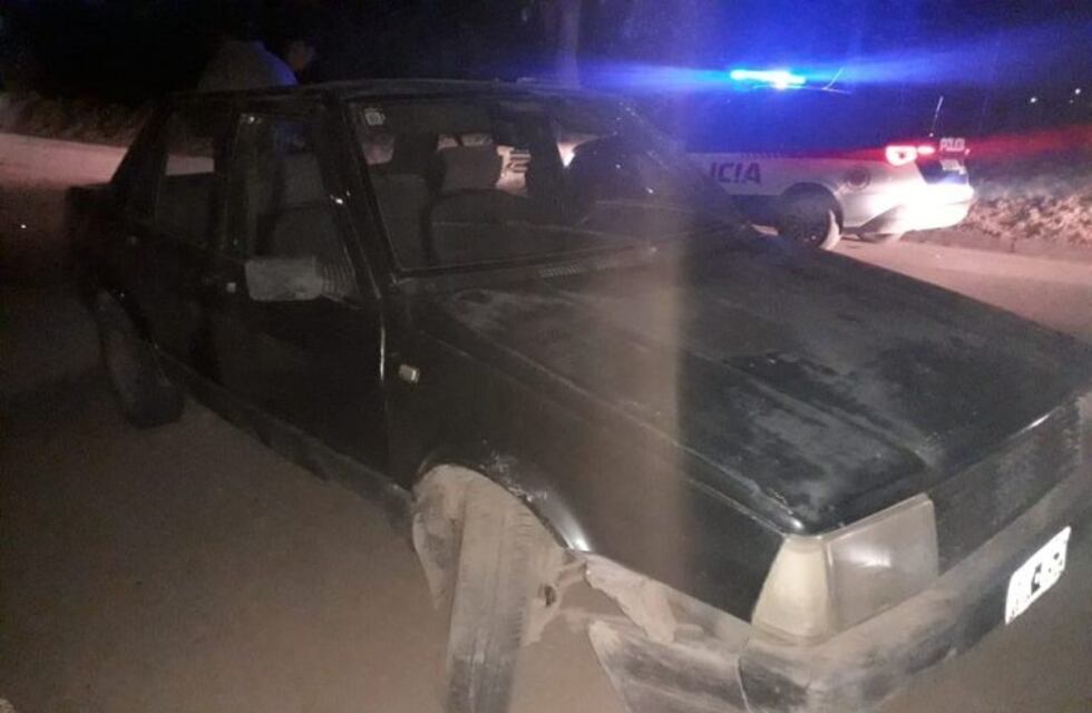 Colonia Caroya: perdió el control del auto y se salvó de milagro