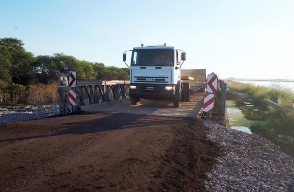 Habilitaron el puente que une Chaco con Santiago del Estero