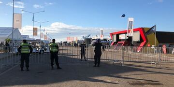 Previa de Macri en Expoagro