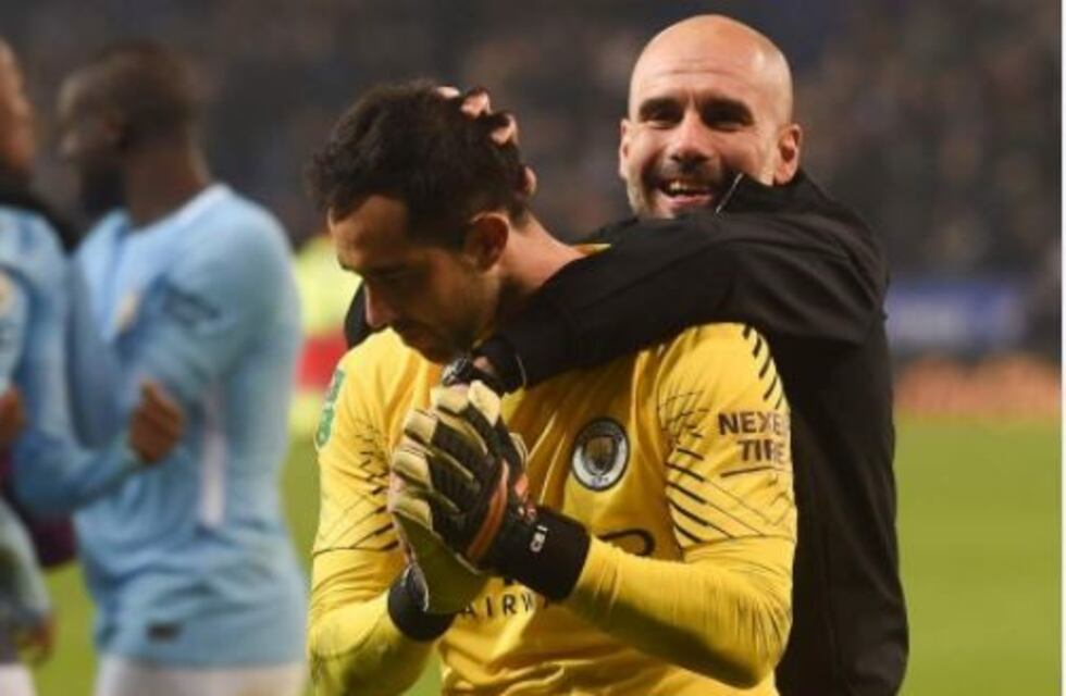 ¿Mala relación? El polémico gesto de Claudio Bravo a Pep Guardiola