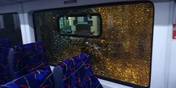 Atacaron a piedrazos al tren que une Neuquén con Cipolletti