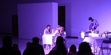 Ciclotramas, acerca el teatro a los estudiantes secundarios\u002E (Prensa Municipalidad de Rafaela)