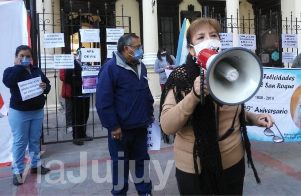 Se escuchó en Jujuy el tercer "ruidazo" de trabajadores de la salud