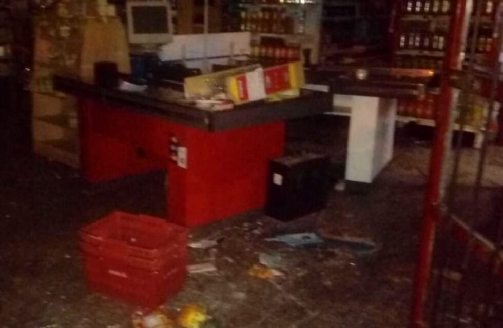 Saquearon un supermercado en Luján de Cuyo