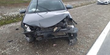 Volcó el vehículo de un riograndense en la Ruta Nacional N°3