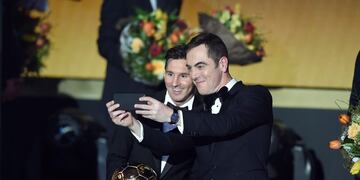 Ahora es posible que cualquier fanático de Lionel Messi tenga una selfie con su ídolo\u002E (Valeriano Di Domenico/KEYSTONE via AP)