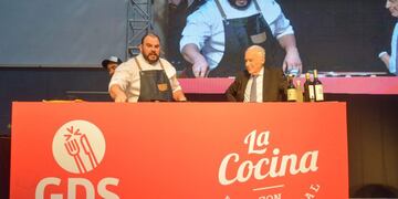 Dr Cormillot y Luis Bernal