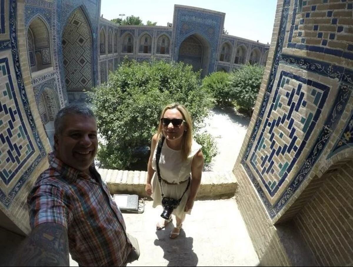 Oscar y Fabiana - Viajeros por el mundo Crédito: Clarin