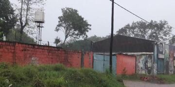 Ferretería que intentaron robar en Candelaria