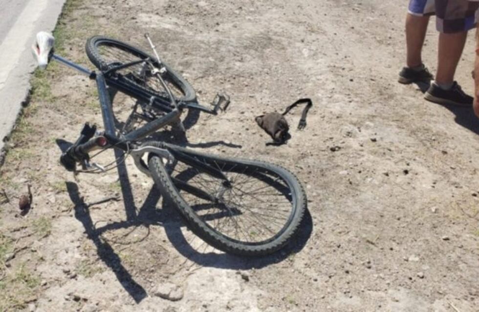 Atropelló a un ciclista y se dio a la fuga