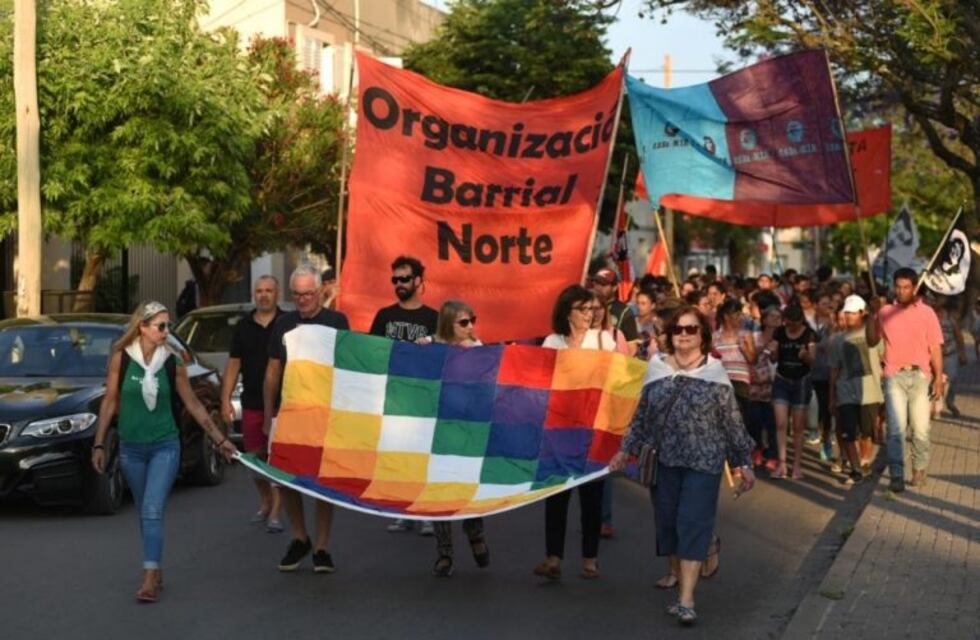 Las organizaciones sociales de Gualeguaychú se movilizaron contra el golpe de Estado en Bolivia