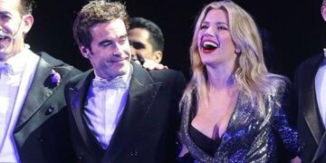 Laurita y Nicolás compartieron escenario en Sugar