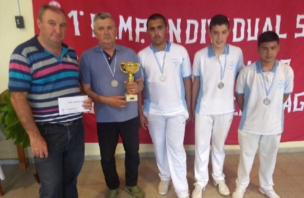 Bochas: los más jóvenes salieron a la cancha