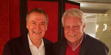 Schiaretti y Felipe Gonález\u002E