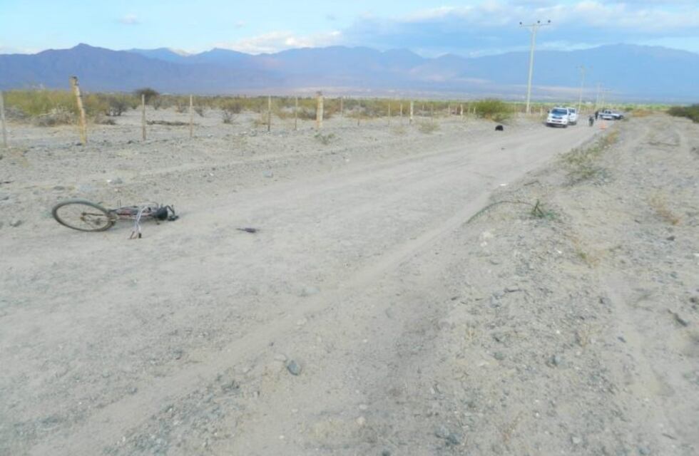 Cafayate: un abuelo murió tras ser atropellado en su bicicleta