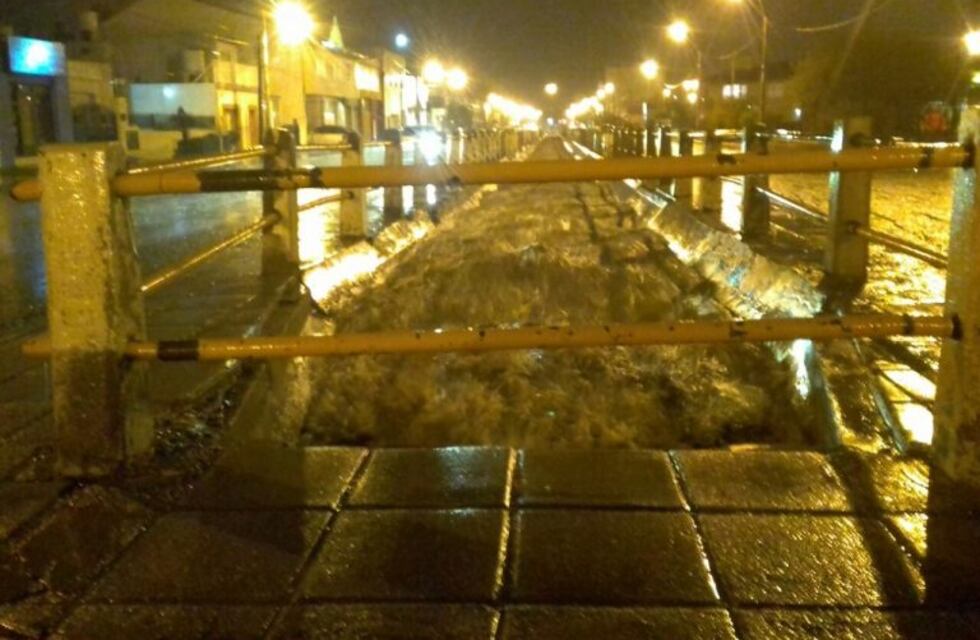 Temporal: en las primeras horas se estima que llovieron unos 17 mm