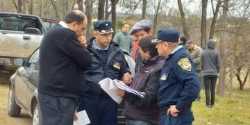 Asamblea de productores en ruta de Altas Cumbres