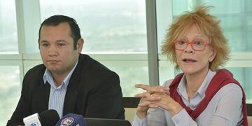 Alicia Bañuelos en la presentación del REM\u002E