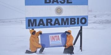 INTA en Base Marambio