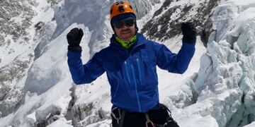 Ricardo Birn, mentalizado para ser el primer cordobés en hacer cumbre en los siete picos más altos\u002E