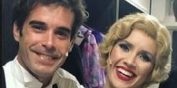 Laurita Fernandez y Nicolas Cabre