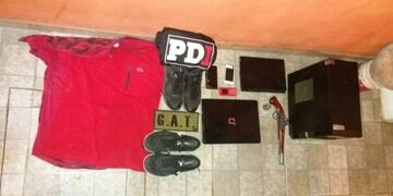 Se secuestraron elementos de interés para la causa\u002E