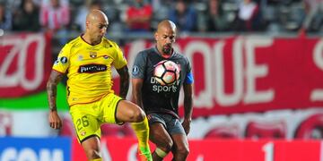 Estudiantes de la Plata Barcelona de Ecuadora nfoto MARCELO CARROLL