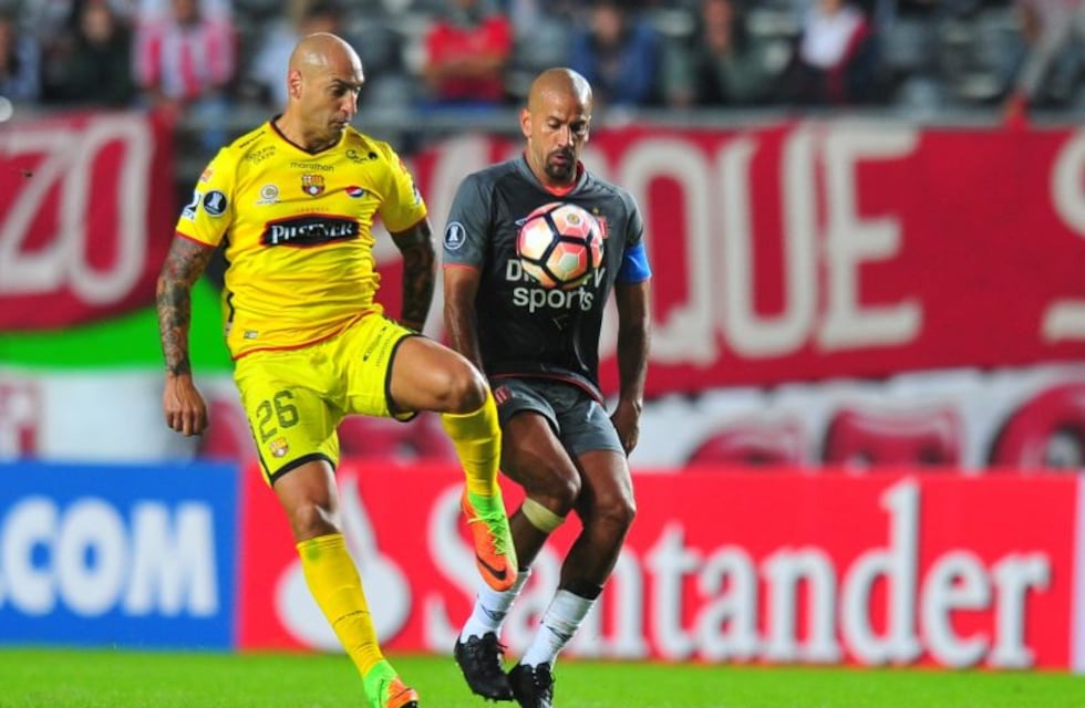 Con Verón en cancha, Estudiantes perdió 2 a 0 con Barcelona de Ecuador