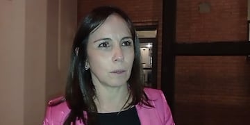 La pareja de Oscar González confirmó que cuenta con el apoyo permanente del gobierno Provincial.