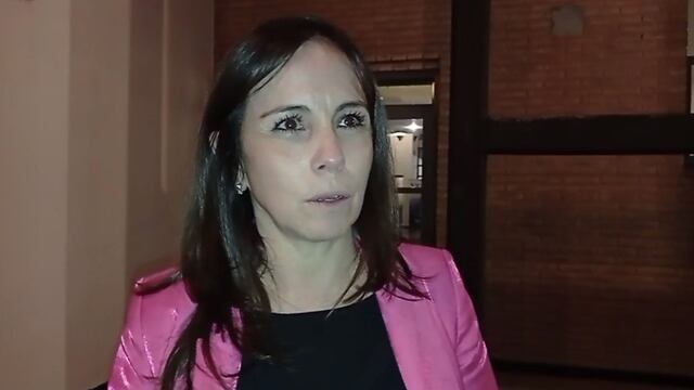 La pareja de Oscar González confirmó que cuenta con el apoyo permanente del gobierno Provincial.