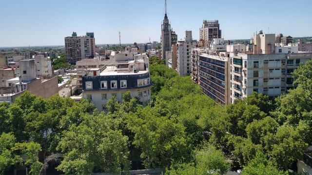 Esta semana comenzaron los vuelos para el relevamiento del Censo del Arbolado Público en el área Metropolitana de Mendoza. Gentileza Gobierno de Mendoza